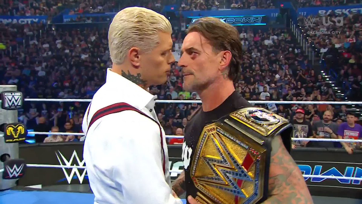 "Just say when..." 👀 CM PUNK will battle CODY RHODES for the UNDISPUTED WWE CHAMPIONSHIP at SUMMERSLAM!