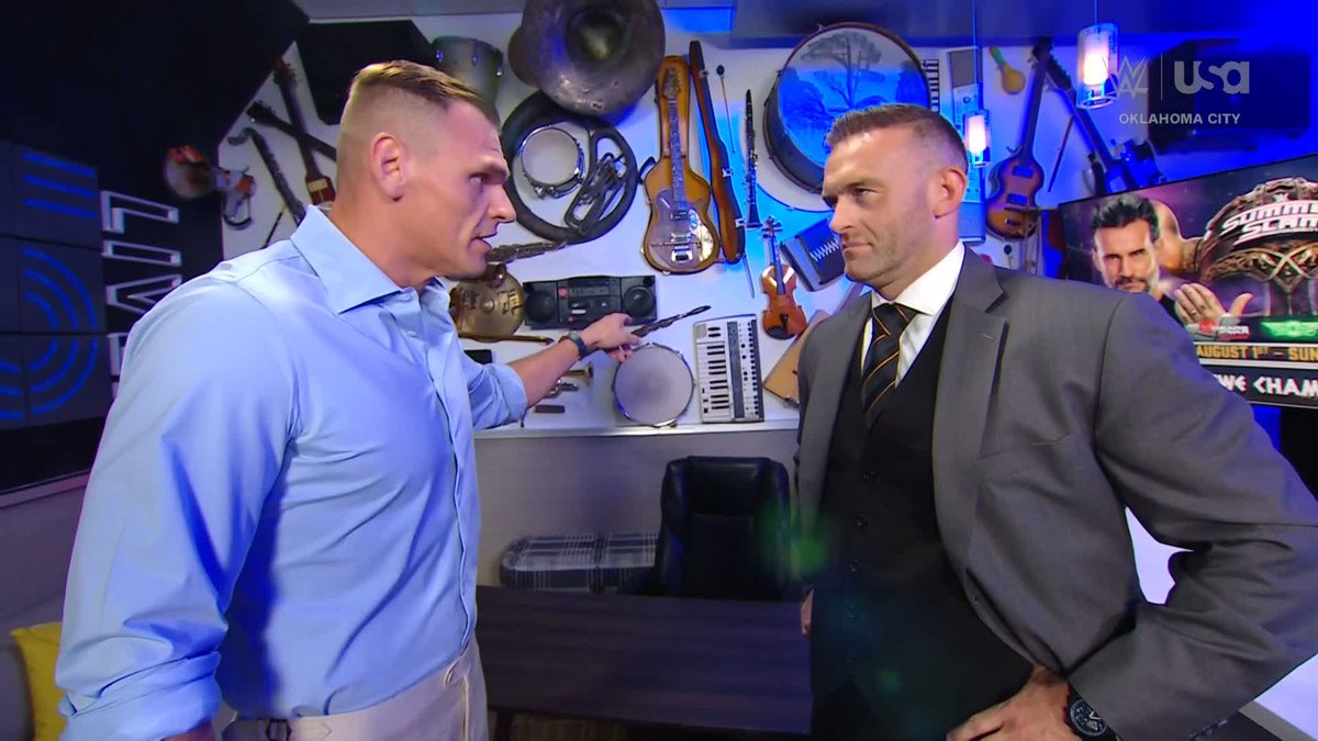 Gunther told SmackDown GM Nick Aldis that he has until the end of the night to give him an Undisputed WWE Championship Match... 😳