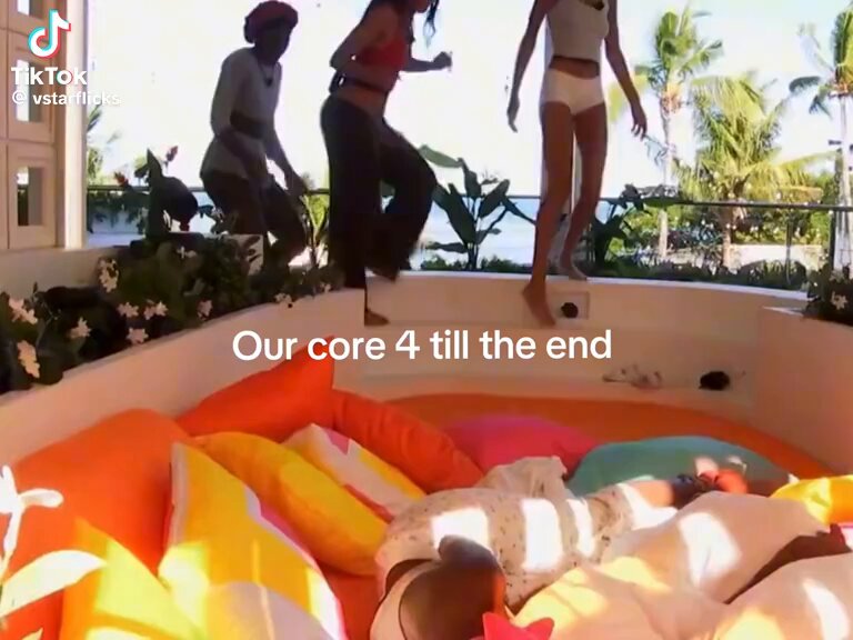 IT’S GIRLS ISLAND BITCH. WE RUN THIS SHIT. core four forever!!!!!