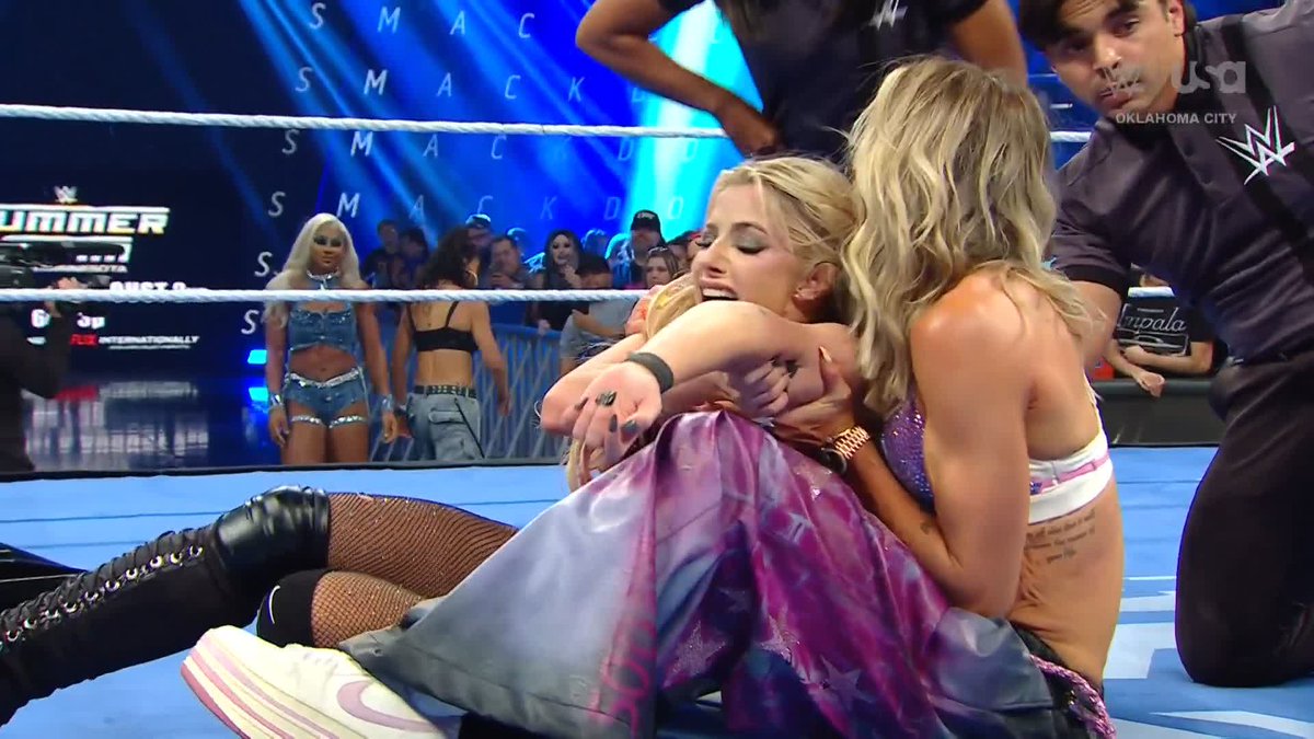 Jade Cargill just absolutely DESTROYED Alex Bliss' arm 🫢