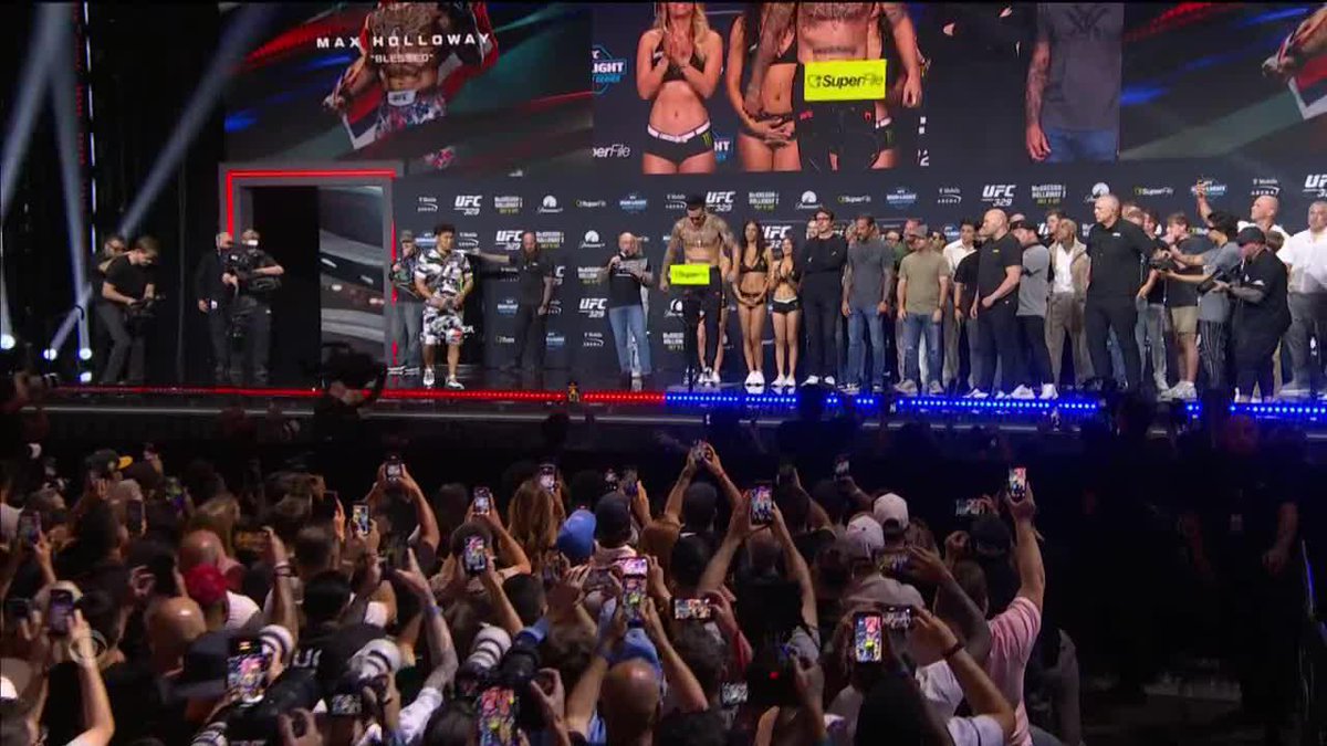 THE FINAL FACE OFF BETWEEN MCGREGOR AND HOLLOWAY 📺 Paramount+