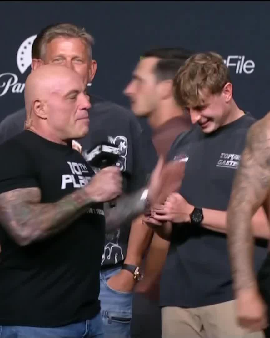 Ryan Garcia and Conor Benn sighting at UFC face offs tonight. 👀