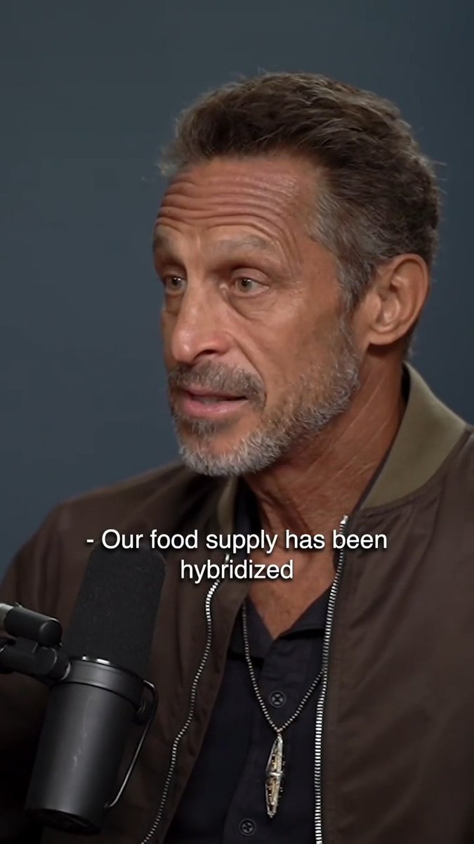 "Our food supply has been hybridized to breed out nutrition. It’s bred for starch, and maybe a little protein, bot not for nutrients."
