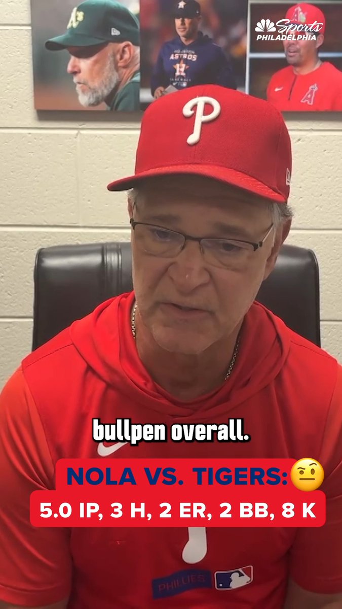 "That's one I'll probably lose a little sleep over." Don Mattingly considered keeping Aaron Nola in the game before pulling him after five innings.