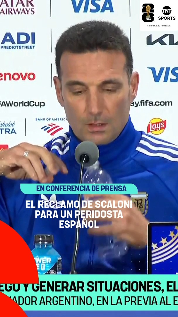 “Tampoco opinan lo que escribió el diario de ustedes, ¿no?… ME TENDRIA QUE HABER PEDIDO PERDÓN EL QUE LO ESCRIBIÓ, A MÍ Y A LEO”. Lionel Scaloni. ⚠️🇪🇸🇦🇷