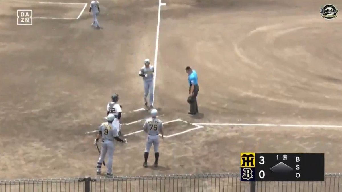高槻の空に2本のアーチ🌈🌈 鮮やかに内角を振り抜いた 小幡竜平 1号ソロ ⚾️オリックス×阪神（ファーム） #イージースポーツ #阪神タイガース #だったらDAZN
