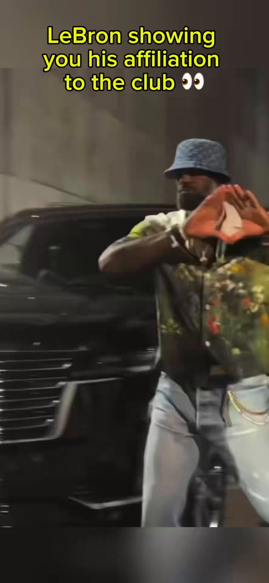 LEBRON JAMES SHOWING HIS ALLEGIANCE TO THE CLUB... They always show you what they are about every single time...