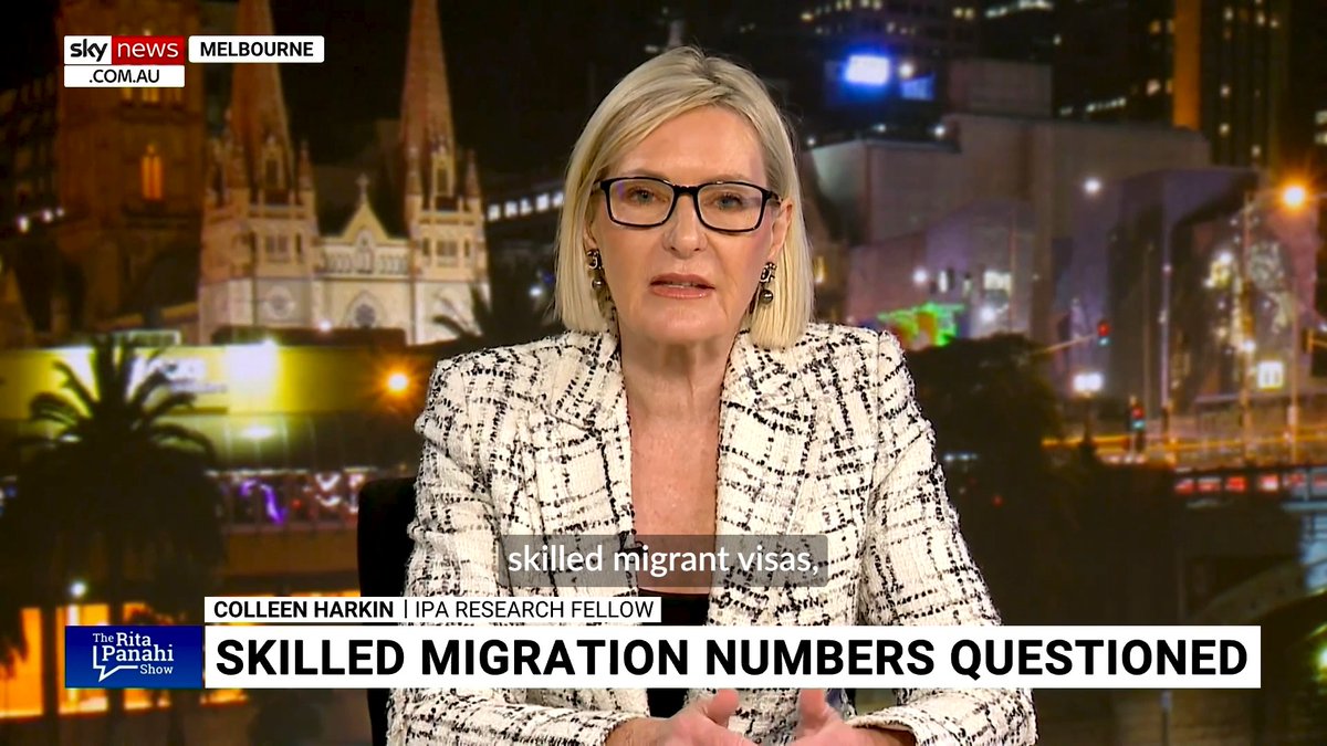 “The average Australian has no understanding about how those numbers are being manipulated—and it is genuinely a con.” Australians are told mass migration is necessary to fill critical skills shortages. But Colleen Harkin on The Rita Panahi Show says the reality of the so-called skilled migration programme is very different from what Australians have been led to believe. 📺 Watch more: