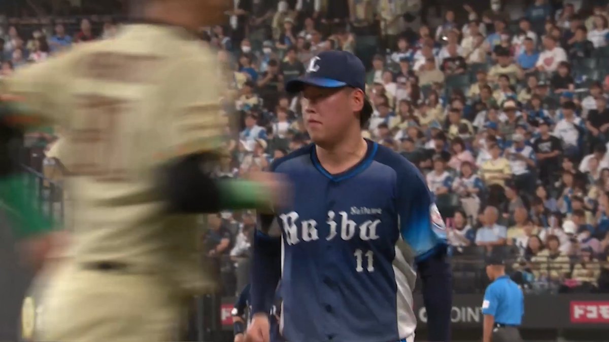 2番手の #上田大河 投手が好投! 回を跨いで走者を出さず、抑えきります! #seibulions #打破