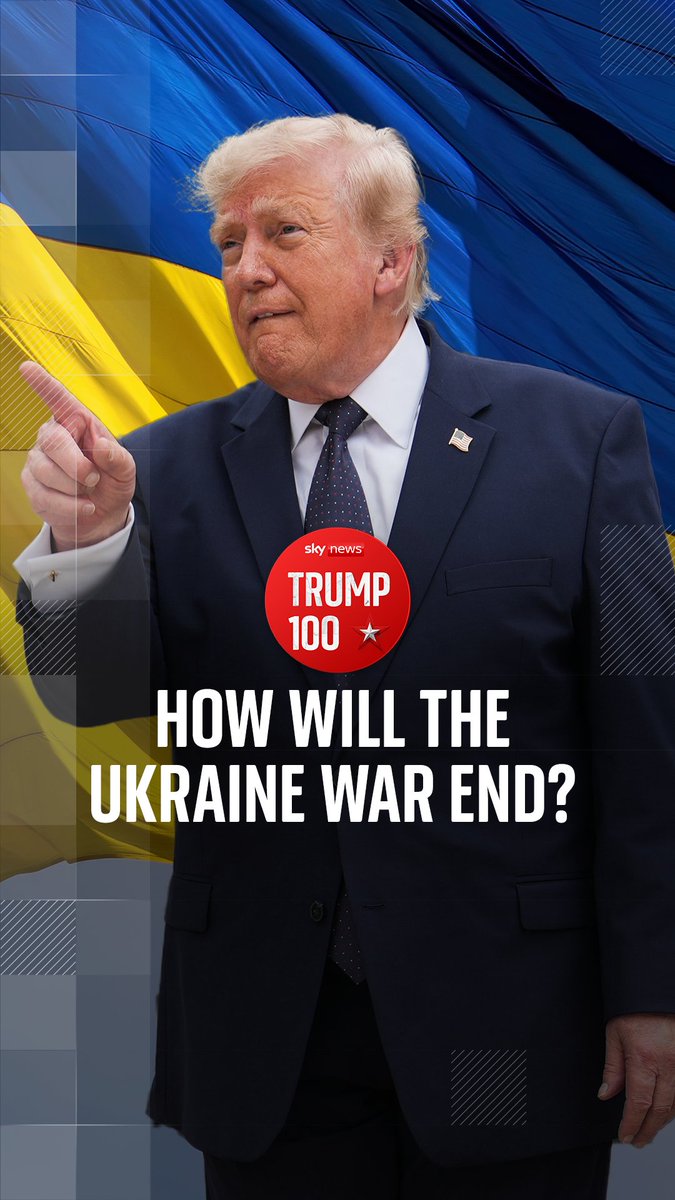 How will the Ukraine war end? 🇺🇦 Sky's alex rossi and Mark Stone discuss on #Trump100. ✨Sky News Insider requires a paid subscription. UK only. 18+ Find out more here ➡️