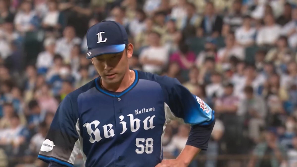 4番手 #中村祐太 投手が3者凡退で抑える！ 2個の三振を奪い、今日も安定感のある投球を見せました！ #seibulions #打破