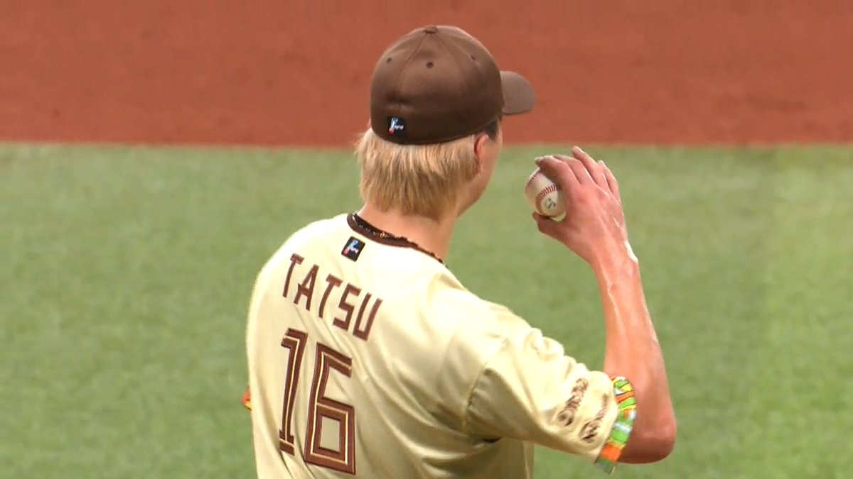 #達孝太 154、155、156キロ⚡️⚡️⚡️ 連続ストレート投げ込み試合クローズ 194cmの身長から投げ込まれる 150キロ台剛速球で真っ向勝負🔥🔥🔥 #lovefighters #ベースボールLIVE で配信中[初月無料]