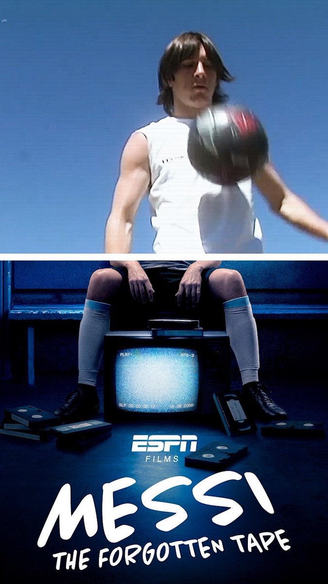 Looking back at where it all began for Lionel Messi... 👀 📺 Watch Messi: The Forgotten Tape" on Disney+