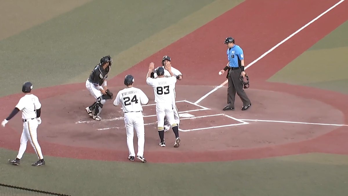 待望の今季第1号‼️ オリックス 来田涼斗 選手の先制3ランホームラン🌈 👇スマホ・テレビで試合観戦！
