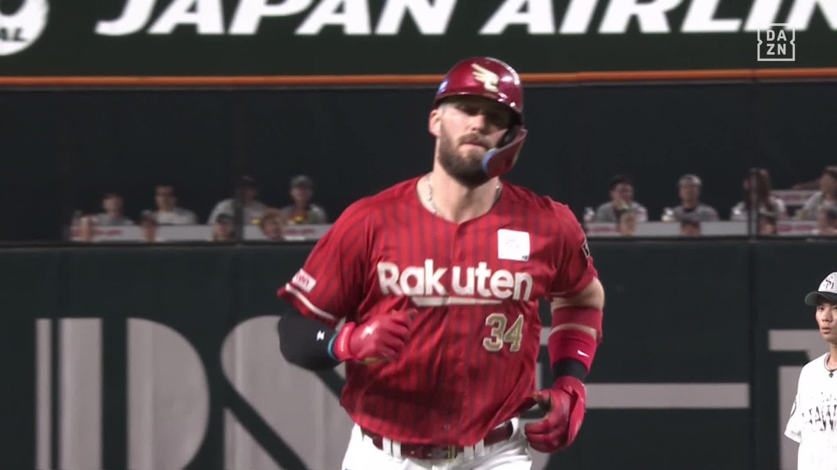 マッカスカーが止まらない 昨日3発から今日も1発 右中間スタンドに反撃の11号 ⚾️ソフトバンク×楽天 #RakutenEagles #だったらDAZN