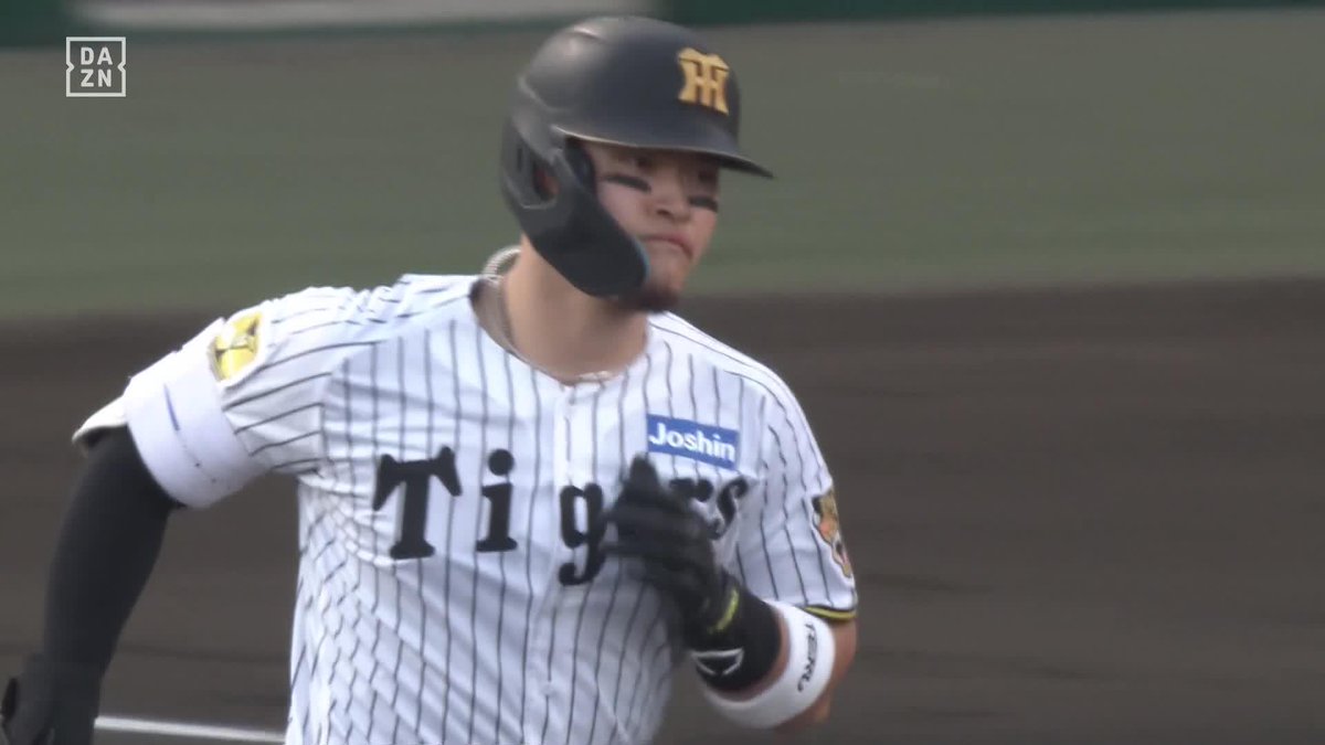 浜風など関係ない 初球カーブを振り抜いた 佐藤輝明 2週間ぶりのアーチは17号 ⚾️阪神×ヤクルト #阪神タイガース #だったらDAZN