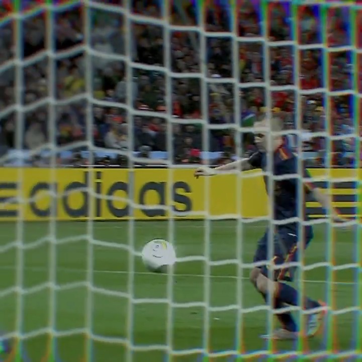 On this day in 2010: Spain won the World Cup, thanks to Andrés Iniesta's legendary goal.