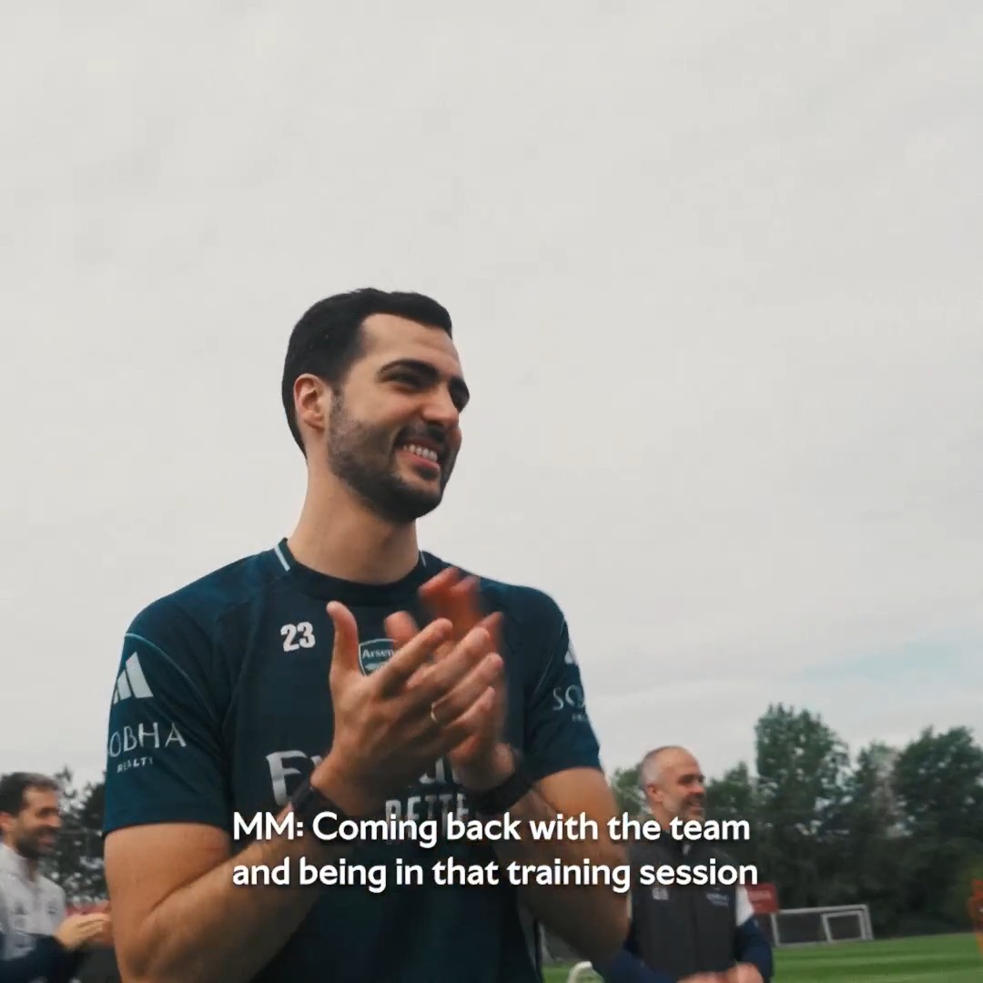 The moment Mikel had been waiting for ❤️ Watch A Champion's Story now on The Arsenal App or our YouTube channel 🍿