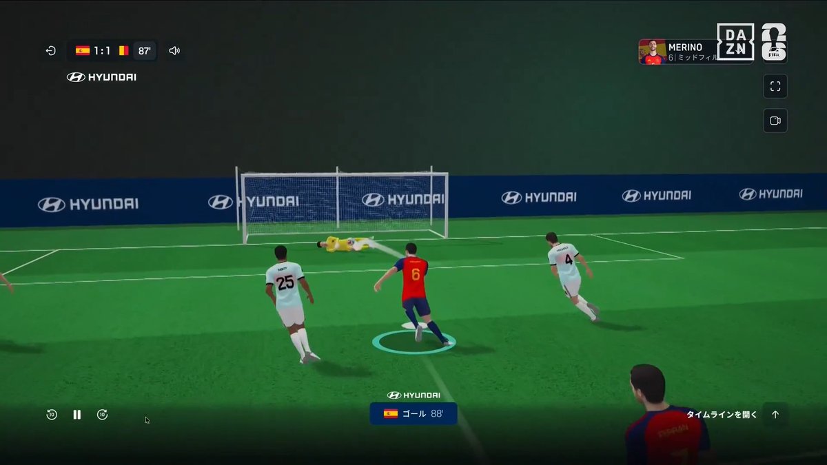 ゴール前の人数がかけられた決勝点💥 今朝のスペイン戦のメリーノ決勝ゴール⚽️ 改めてイマーシブビューでお届け! 矢部浩之『常に狙ってたんすね、裏を』 📺#FIFAワールドカップ -デイリーハイライト- 🗓️毎日19:00〜 #DAZN 配信中 #本気で楽しむならDAZN