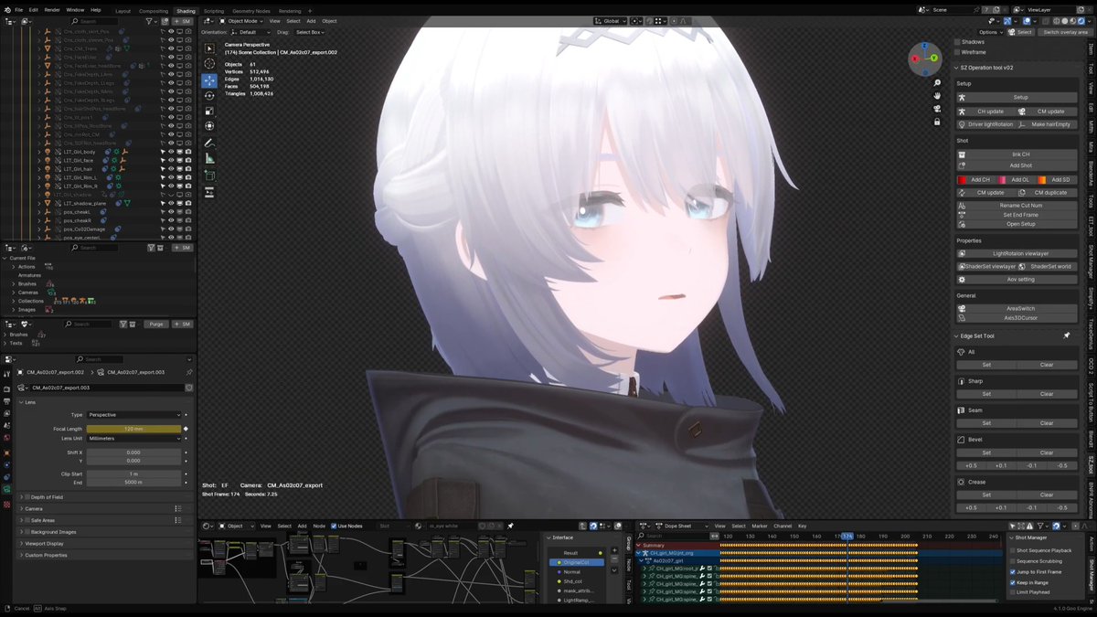 #blender #3DCG 透明感にこだわって作りました！