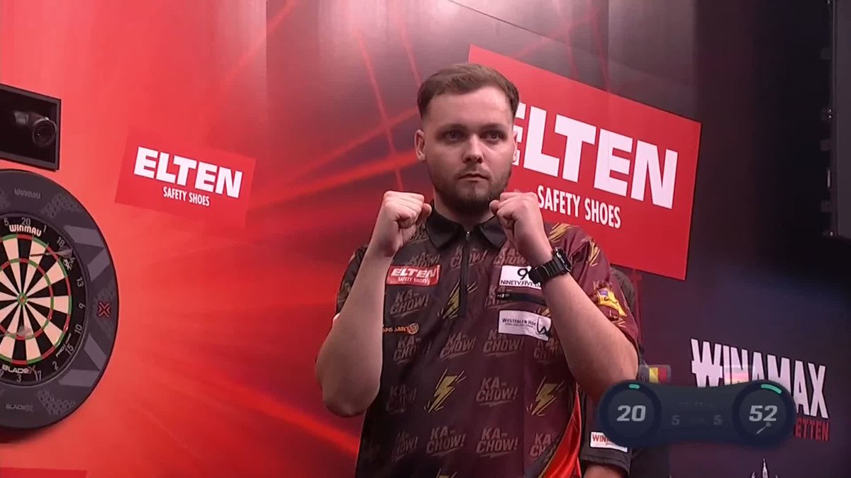 SCHMIDT IS INTO THE FINAL DAY! Cameron Menzies yesterday, Mike De Decker today, Jan Schmidt books his place in the final day of the European Darts Open, as he beats the former Grand Prix champion 6-5! 📺 #ET10