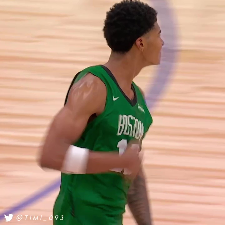 Chris Cenac Jr. in his Boston Celtics (summer) debut: ✅ 14 PTS ✅ 10 REB ✅ 4 BLK He also had a game-tying 3-pointer that forced OT 😤