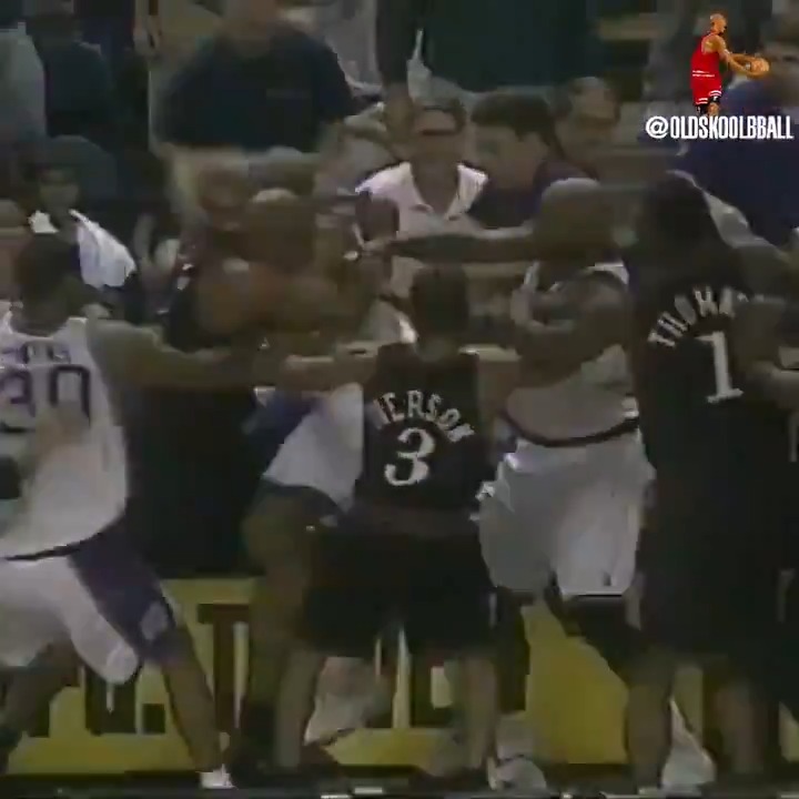 That time Derrick Coleman was knocking the bark off Corliss Williamson.