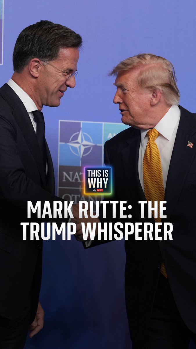 Why is NATO's chief calling Donald Trump "Daddy"? Niall Paterson explores why Mark Rutte has adopted Trump's language, what he's hoping to achieve, and whether the strategy is working. 🎧