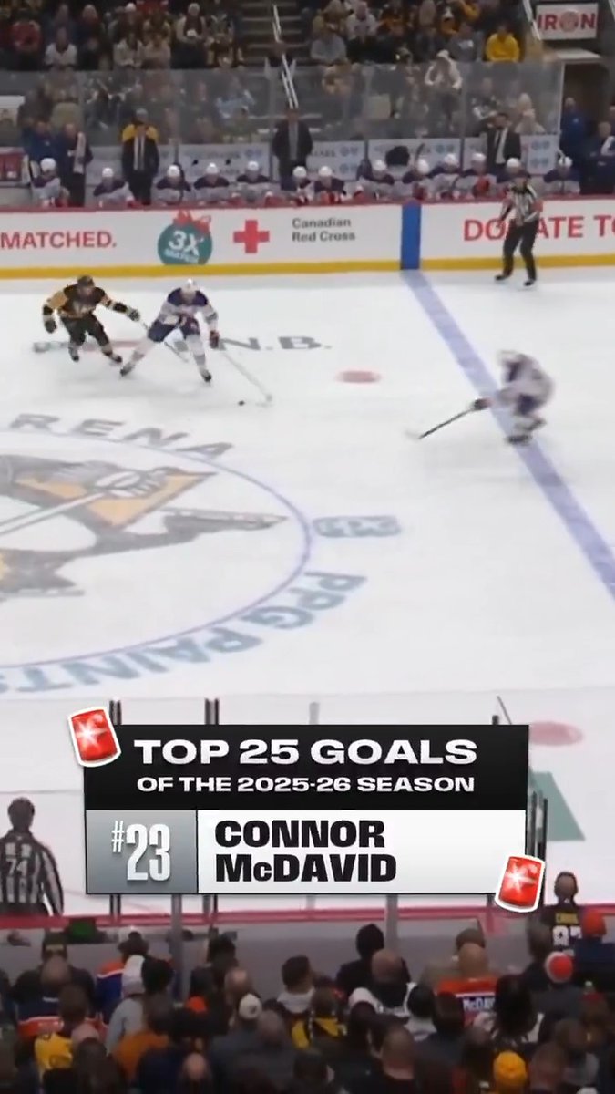 Connor McDavid makes his first appearance on the top goals of the year at No. 23! 😮