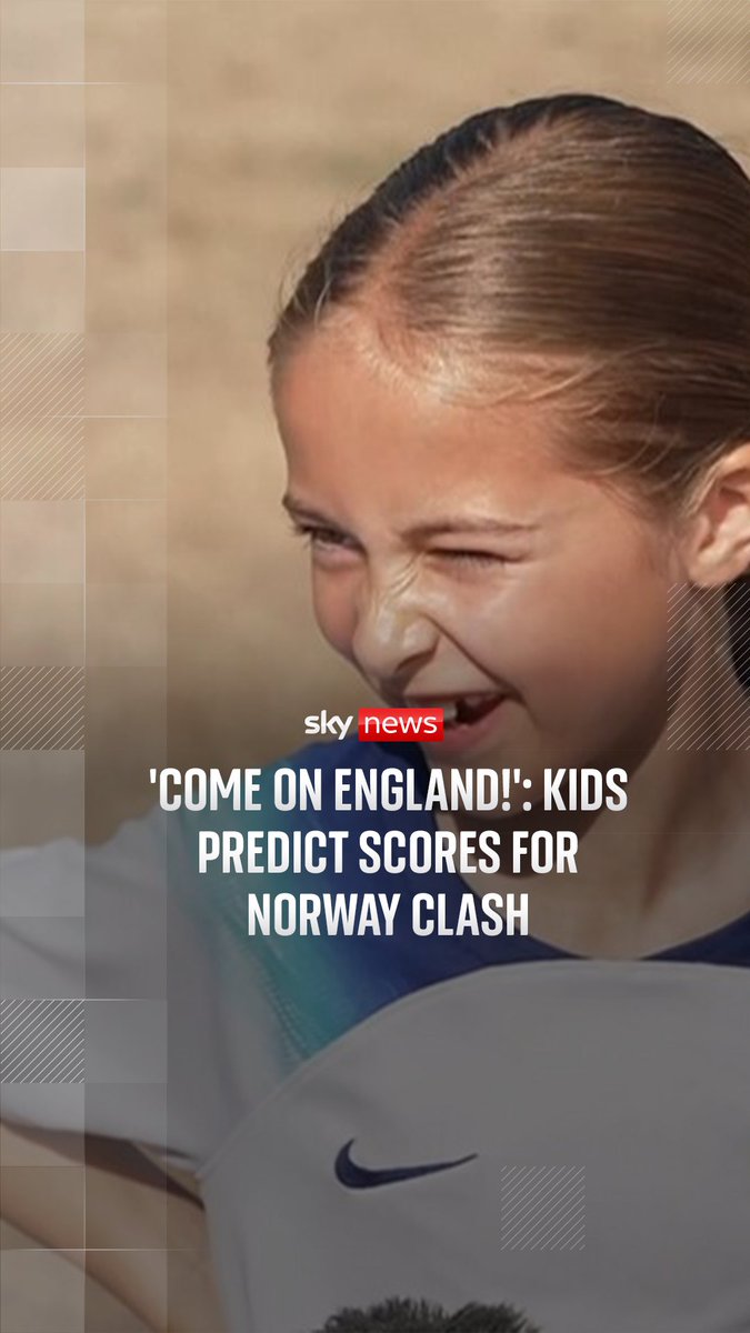 'It's two goal machines - Erling Haaland and Harry Kane,' Sky's Phoebe Southworth speaks to children playing in their very own mini World Cup tournament about their score predictions for England's match against Norway