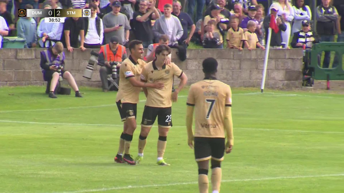 The dangers of a goalkeeper trying to play out from the back! 😮 Chris Mochrie pounces on the error to double St. Mirren's lead 🏁 #PremierSportsCup