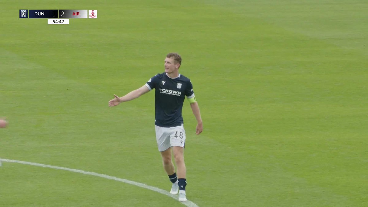 If you thought Ethan Hamilton was going to watch others score screamers without getting in on the act, you were wrong! 🔥 A fantastic strike brings Dundee Football Club level once again 🔵 #PremierSportsCup