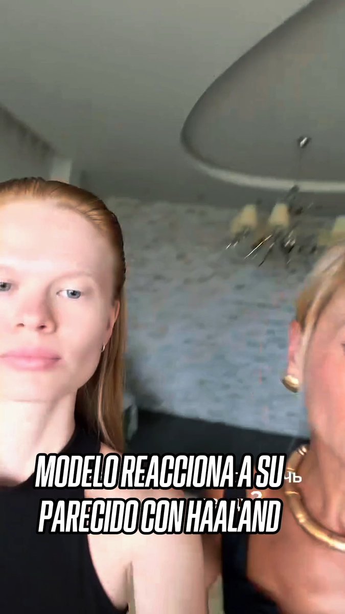 😅🇷🇺🇳🇴 JAJA, esta modelo rusa se hizo viral por su parecido con Erling Haaland.