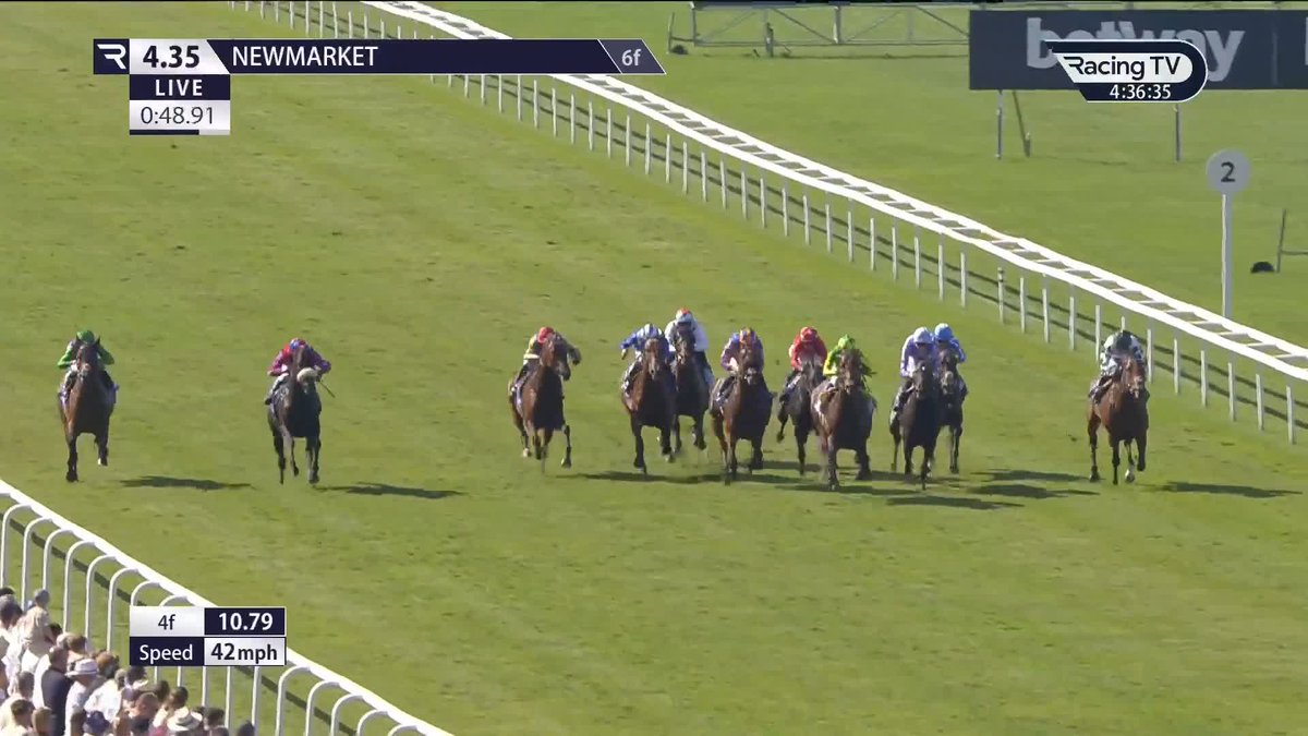 The July Cup heads to Ireland! 🇮🇪 Comanche Brave, trained by Donnacha O'Brien, dominates a red-hot renewal of the Al Basti Equiworld Dubai July Cup under Billy Loughnane. World Pool | Newmarket Racecourses