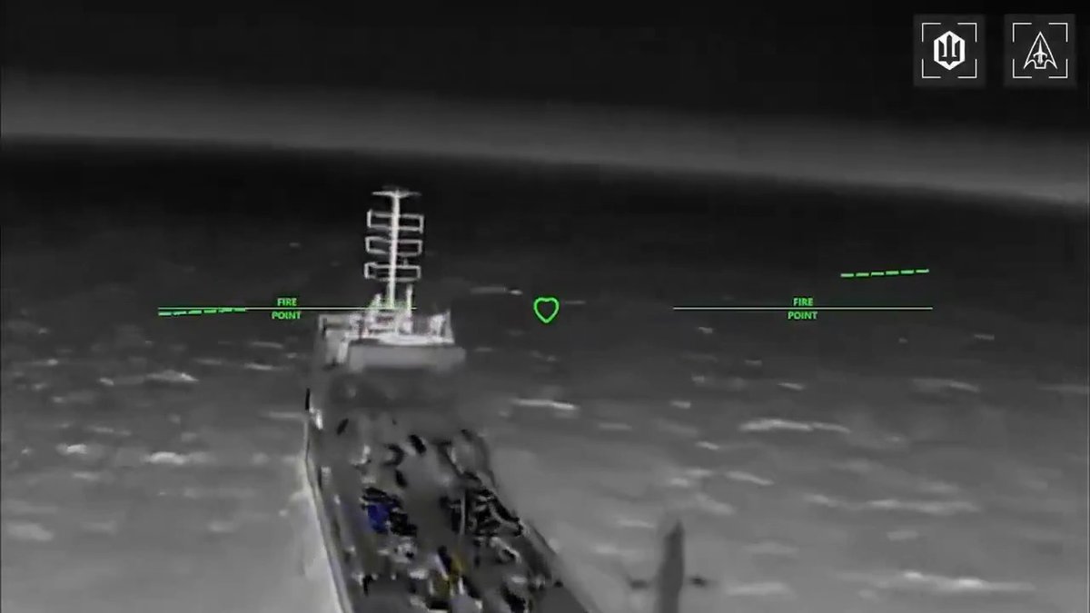 The Ukrainian military dropped this compilation video reportedly showing 70+ Russian boats, including 21 oil tankers, getting hit this week by their drones off the coast of Crimea in the Sea of Azov. This campaign has reportedly caused oil/commodities shortages across Crimea. Avoid modern drone warfare accordingly... #war #ukraine #russia #azov #crimea #tankers #drones