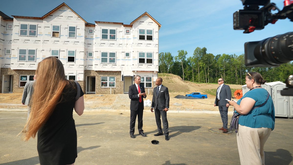 Under President Donald J. Trump, developers are building more homes for American families. I joined Rep. Rep. Rob Wittman to tour a major Virginia development delivering over 300 affordable homes.