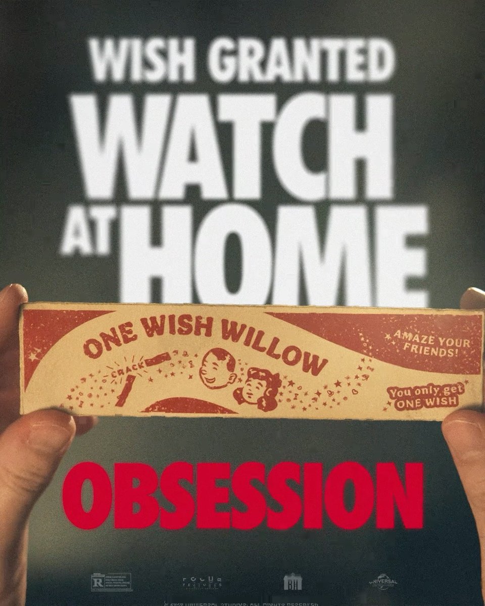 Wish granted🪾❤️‍🔥 Watch OBSESSION at home now with exclusive bonus content.