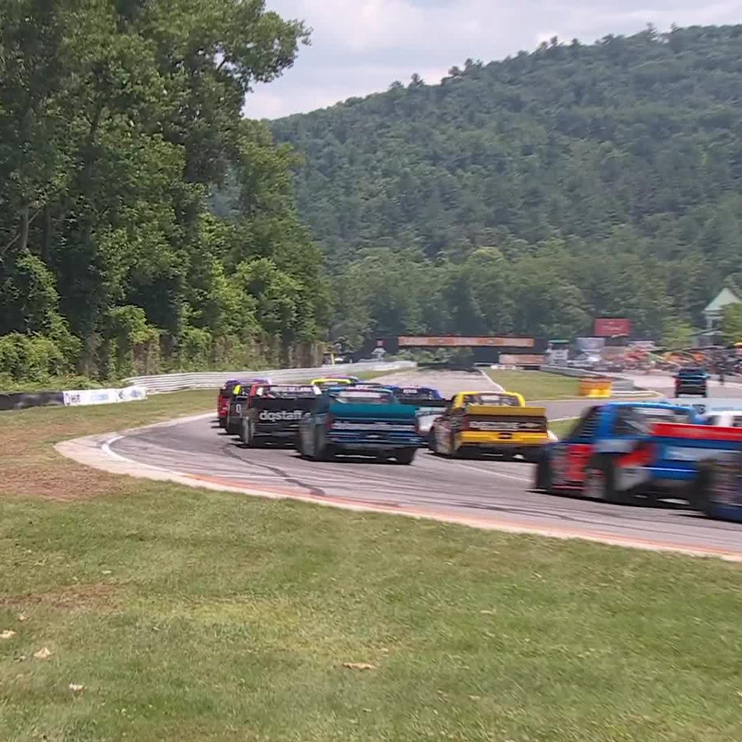It's time to rock 'n' roll! The green flag is out at Lime Rock Park, LIVE now on FOX: NASCAR.