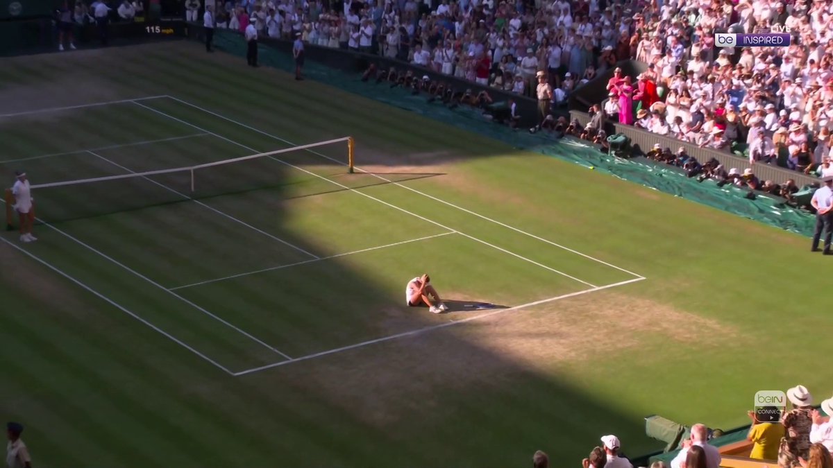 🎾🔥 نقطة المباراة! ليندا نوسكوفا تحسم المواجهة أمام كارولينا موخوفا وتتوج بلقب بطولة ويمبلدون #ويمبلدون