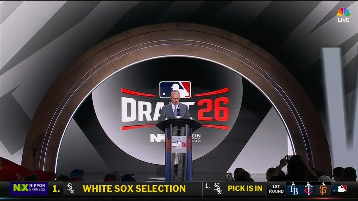 THE PICK IS IN...