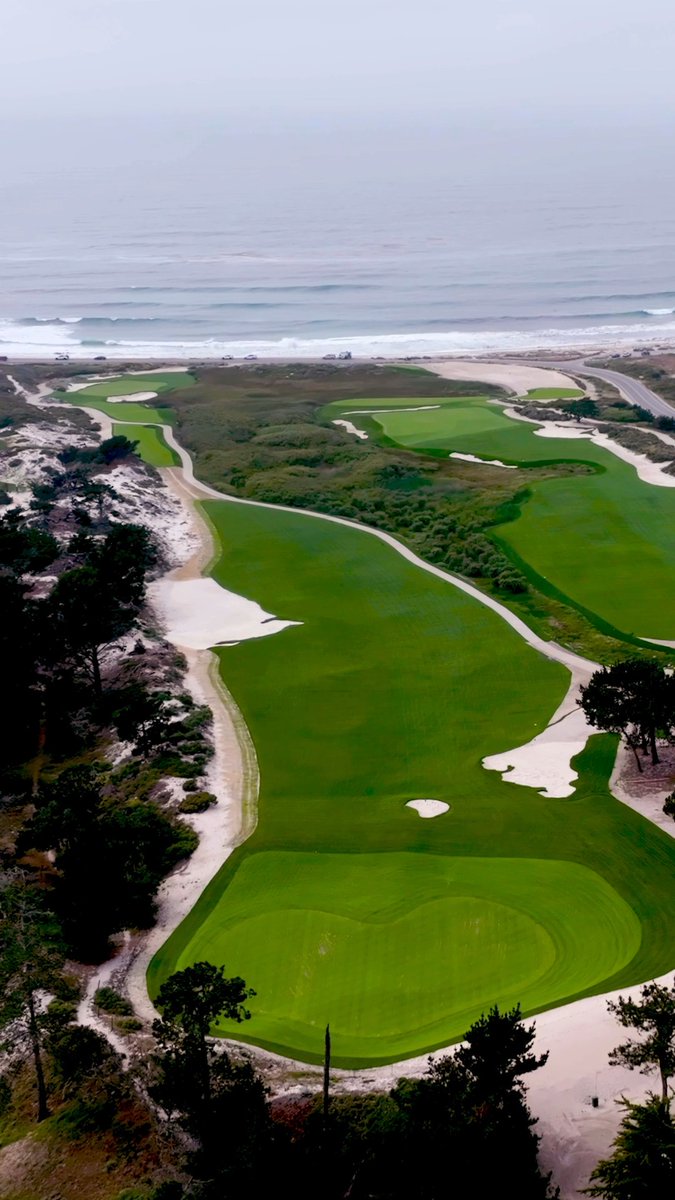 Pebble Beach's next gem is getting closer by the day. The first holes Gil Hanse and team worked on (7-9) are now under the watchful eye of our tremendous maintenance team as we begin to grow in the transformed course.