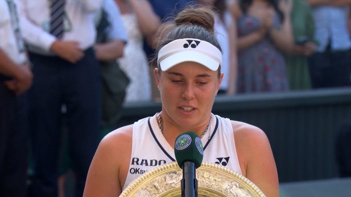 "I would not be standing here without her" ❤️ #Wimbledon