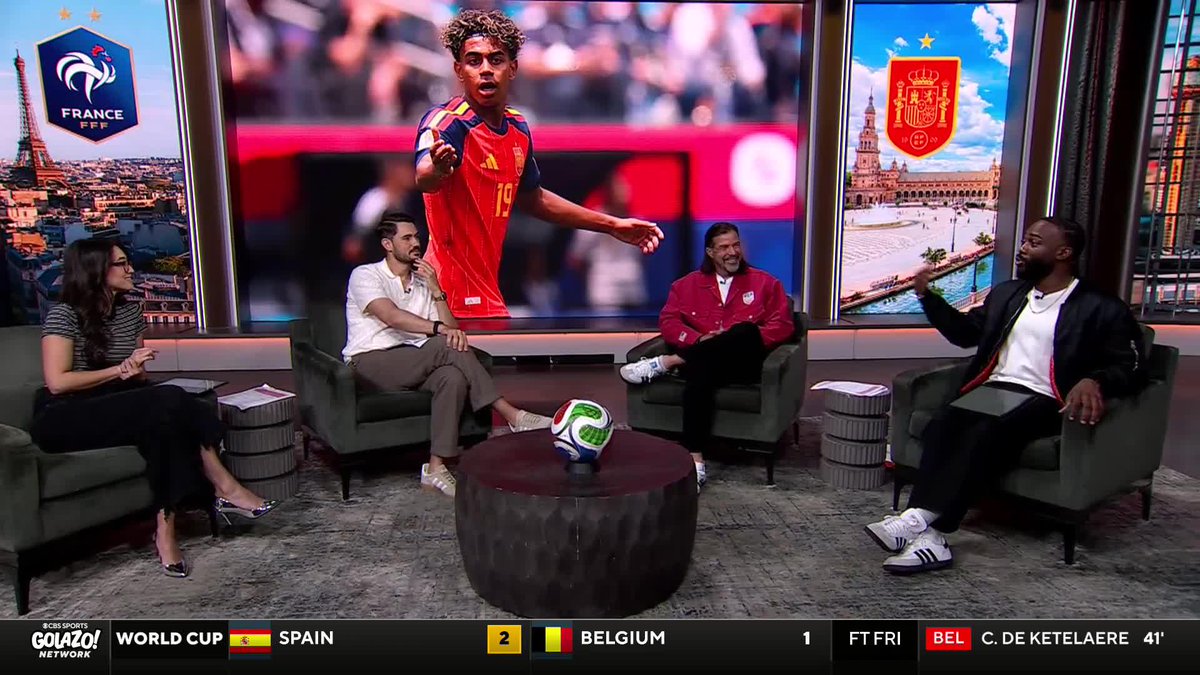 "Lionel Messi, Cristiano Ronaldo, Kylian Mbappé... At his age, he's already ahead of them." Matteo Bonetti, JayDee Dyer and Marcelo Balboa with the passionate debate on how we should view Lamine Yamal's career to date 🔥