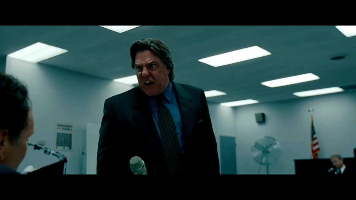 Bruce McGill (76 today) proving "there are no small parts, only small actors". Michael Mann gave him just 4 minutes in The Insider (1999), and what Bruce did in that time is unforgettable. Kudos to Wings Hauser too; his setup is a thing of beauty.