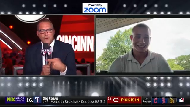 "I can't be more grateful and excited. I'm honored to be a Cardinal." Trevor Condon joined our MLB Draft coverage to discuss being picked 13th overall by the St. Louis Cardinals! 📺 MLB Network