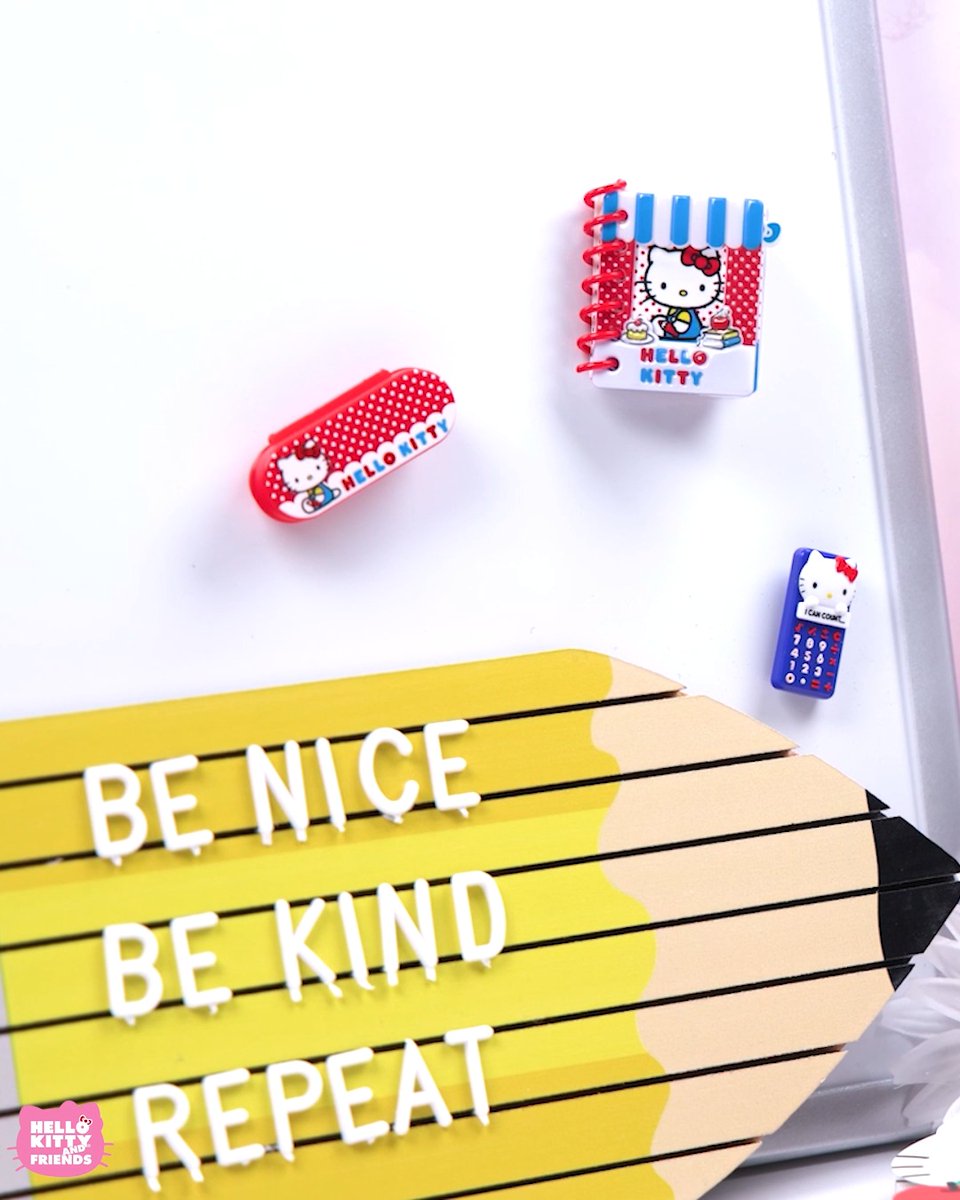 Learn how to make your own mini magnets with MGA Entertainment Make It Mini Hello Kitty and Friends Series 4 on the Hello Kitty and Friends YouTube channel! 🎀