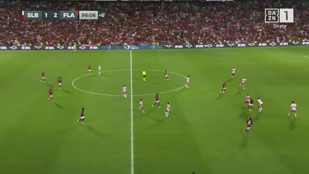 Flamengo leva a melhor sobre o SL Benfica e vence no Algarve 🇧🇷 #DAZNDesafiosBetano