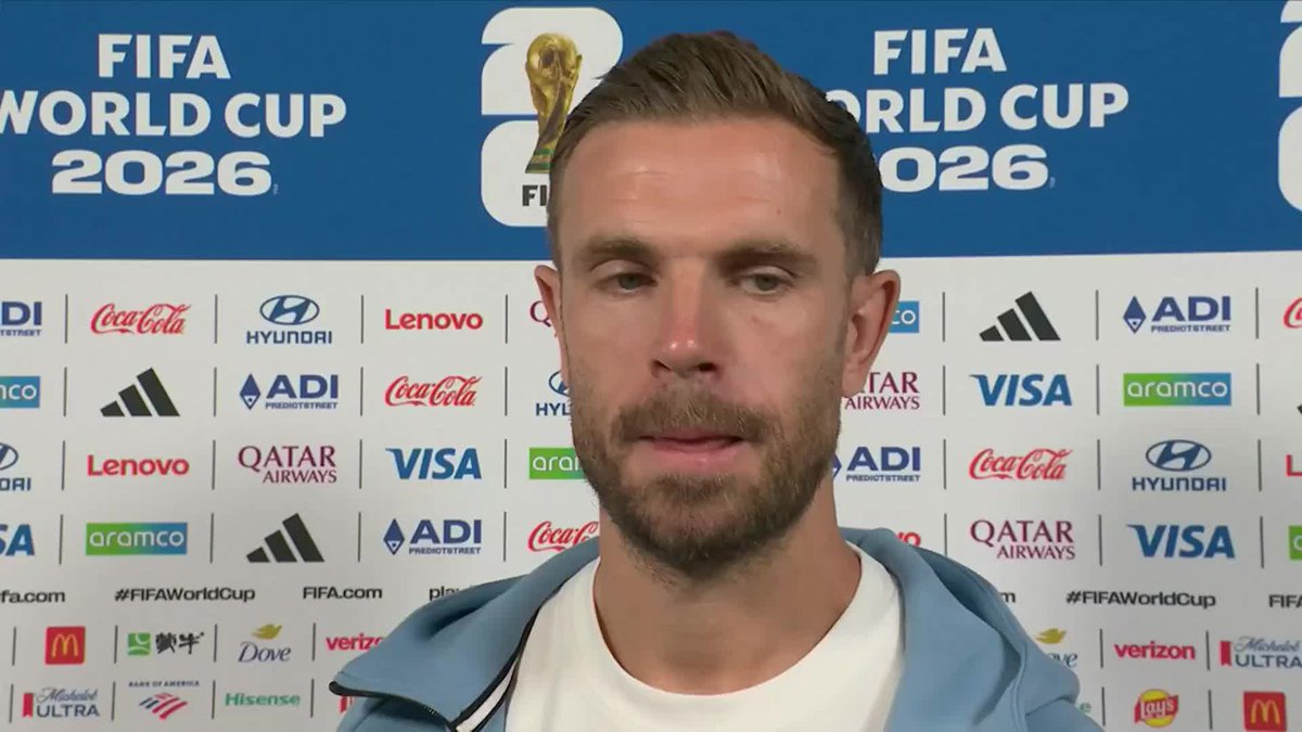 "Not my finest hour" Jordan Henderson speaks to Gabriel Clarke, after surgery on his broken arm following England's win over Mexico