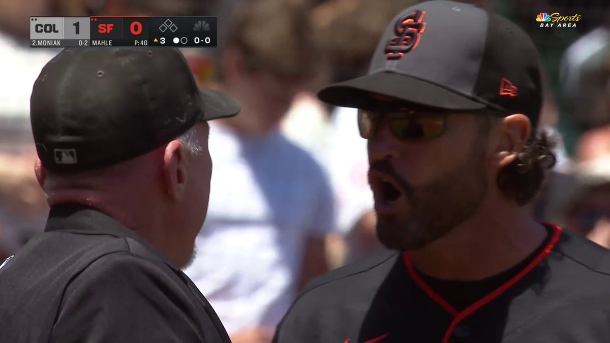 "Tony Vitello's losing his mind, and he should." Vitello was ejected after arguing with crew chief Lance Barksdale about a delayed balk call