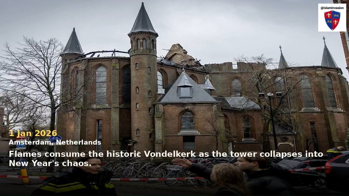 78 church attacks across Europe in just six months of 2026, arson, vandalism, desecrations. Authorities barely arrested anyone. It's getting worse. We all know who's behind it. This wasn't Europe before. What should be done about this?